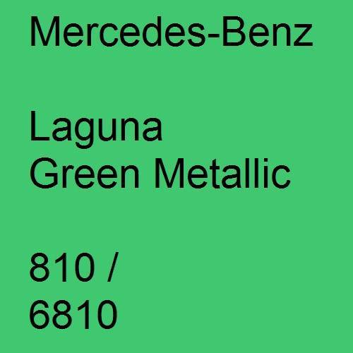 Mercedes-Benz, Laguna Green Metallic, 810 / 6810.